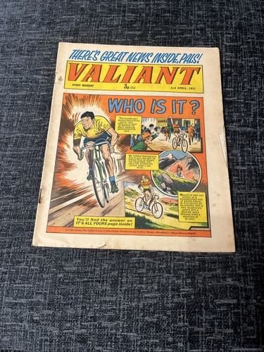 Valiant comic april - valiant, 1971