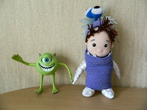 Disney monsters inc plush boo - monsters,