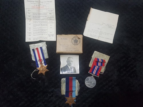 Ww2 original medal collection - ww2,