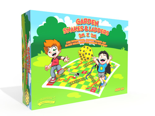 Giant snakes ladders outdoor - snakes,