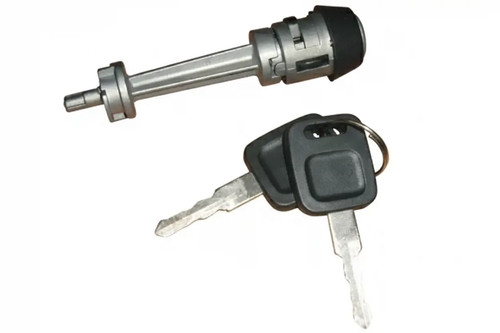 Lock cylinder insert with - , key