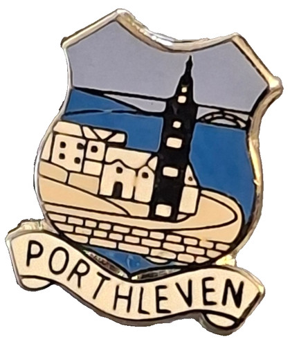 Porthleven town small - town, pin