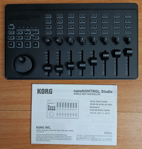 Wired only korg nanokontrol - only?,
