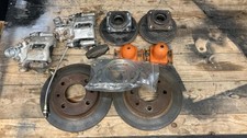 MK1 FORD ESCORT REAR BRAKE CONVERSION DISCS/CALIPERS/FLEXIS/HUBS/SPACERS
