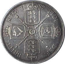 VICTORIA FLORIN 1887 TO 1901 CHOICE OF YEAR OLD HEAD AND JUBLIEE HEAD