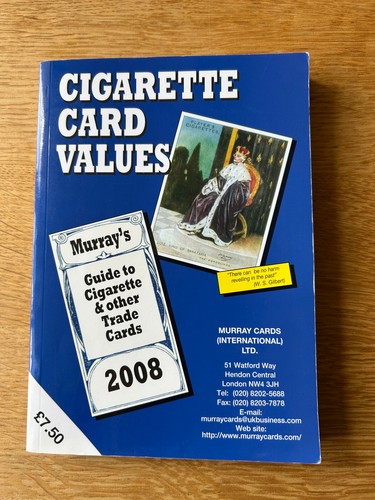 Cigarette card values - card,