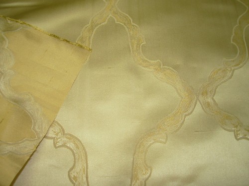 Yds vervain silk damask - ,