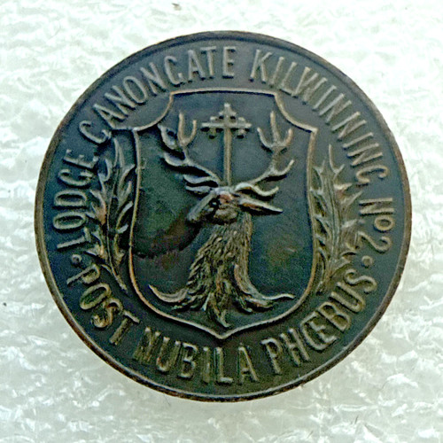 Scottish masonic token - scottish,