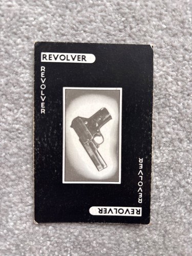 Revolver weapon cluedo - revolver,