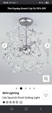 Modern Sputnik Chandelier Fireworks Pendant Light Crystal Ceiling Light Fixture