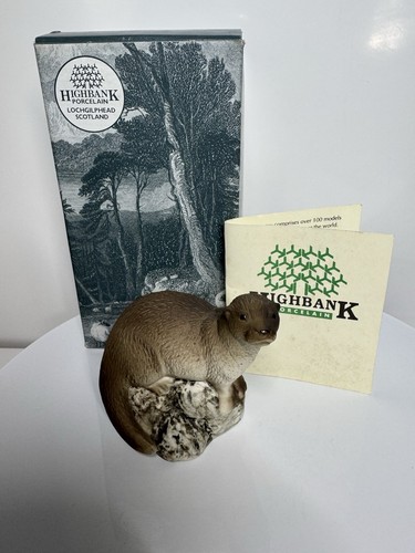 Highbank porcelain baby otter - highbank,