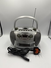 Alba PCD-3208 Portable CD AM/FM Radio Cassette Recorder Boombox - FULLY WORKING