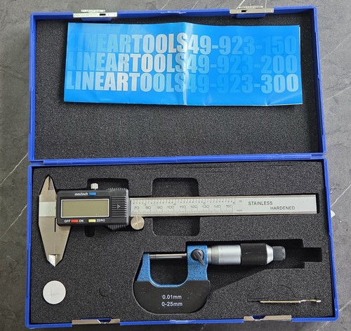 Linear tools 150mm - 150mm, (6")
