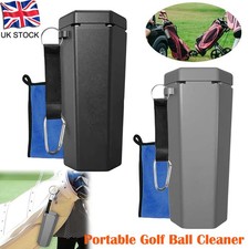 Portable Golf Ball Cleaner Golf Ball Washer Cleaner Golf Accessories With Towel