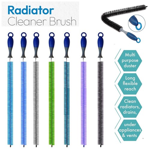 Radiator cleaner brush thin - radiator,