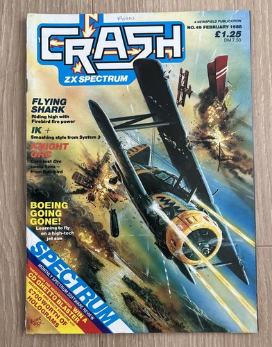 Crash magazine spectrum - magazine,