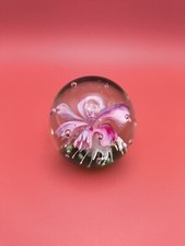 Vintage Large Handmade Glass