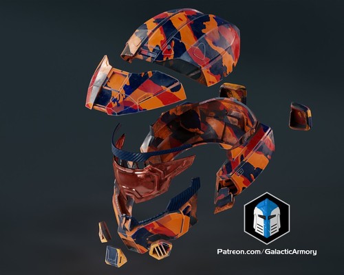 Halo infinite mark - mark, 3d