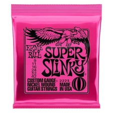6x Sets Ernie Ball Super Slinky Nickel Wound Electric Guitar Strings 9-42 Gauge