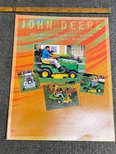 John Deere Riding Mowers Lawn Tractors For 1995 Brochure 13 Pages