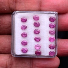 Pcs natural mozambique ruby - 17,