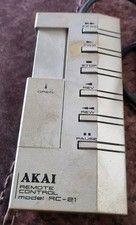 AKAI RC-21 Wired Remote Control Reel To Reel Tape Recorder GX-747 GX-77 GX-646
