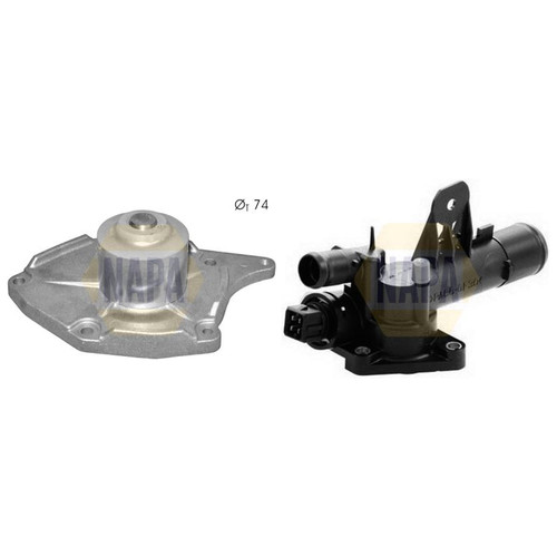 Napa water pump thermostat - napa,