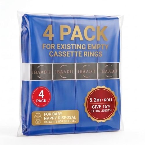 Nappy bin refill - bin, (5.2m)