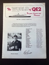 Cunard QE2 - World Cruise 1977