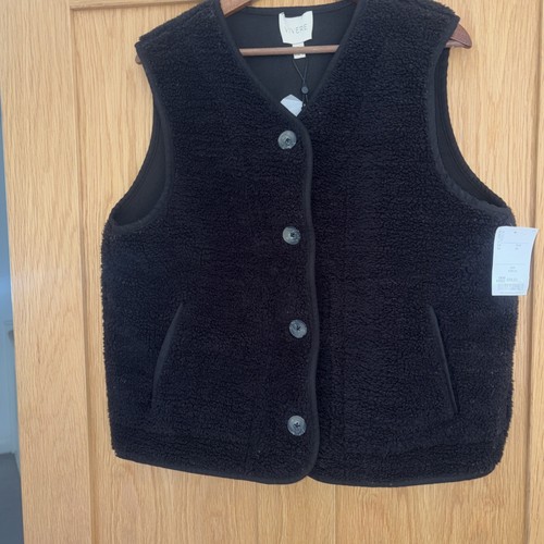 Vivere waistcoat vest black - vivere,