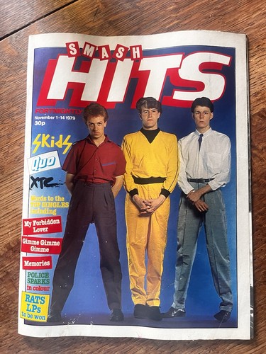 Smash hits magazine - magazine, november
