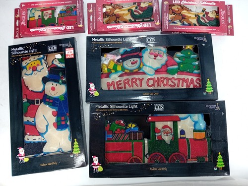 Led christmas silhouette - led,