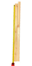 Wooden balustrades long - wooden, cm