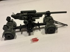 Vintage Diecast Dinky Toys #656 88mm Anti-Aircraft Gun Military Vehicle VGC