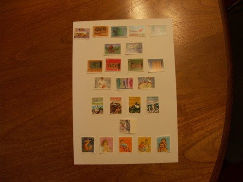 Swiss stamps 1987 issues 7 - 1987,