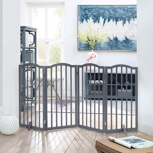 Large folding pet gate - folding,