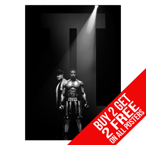 Creed rocky poster a3 - a4,