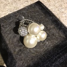 Pearl And Diamante Faux