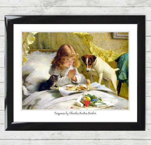 Framed art print suspense - framed,