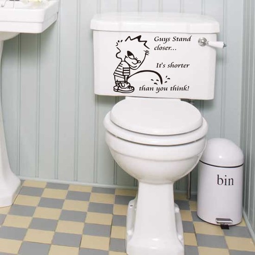 Bathroom toilet art - bathroom,