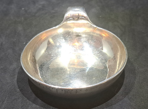 Tastevin solid silver 18th - solid,