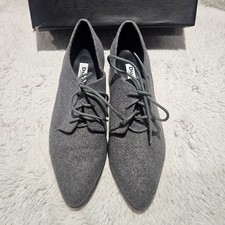 Dune Felt Lace Up Derby Shoes