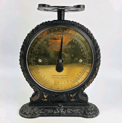 Vintage salter family - family, scale