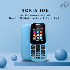 Nokia 106 Big Buttons Dual Sim