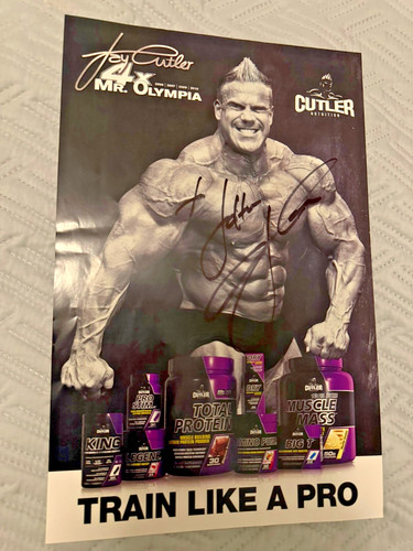 Jay cutler autographed mr - jay,