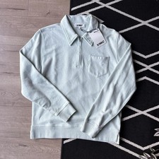 YMC Sugden quarter zip sweatshirt, brand new with tags, size small