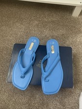 Blue Ladies Flip Flops