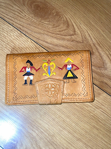Tan leather women - women’s, trifold