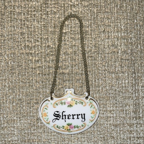 Bone china sherry - bone, decanter