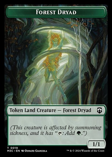 Mtg forest dryad boar - mtg,